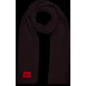 HUGO Schal Saffa 50502605 Schwarz