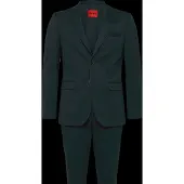 HUGO Zweiteiliger Extra Slim-Fit Anzug aus gemustertem Gewebe Grösse 46