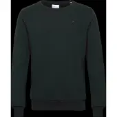 KnowledgeCotton Apparel Pullover Erik Basic Badge Sweat Herren Black Jet-S