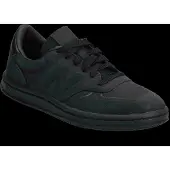 New Balance Unisex. U500DV1_LI Leder-Sneaker T500D schwarz (38), Wohnung, Nobuck, Schnürsenkel, Lässig