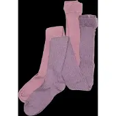 Minymo Stocking - Solid rib 2-pack orchid haze (583) 128\\134