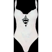 Hunkemoller Body Peonie Weiß