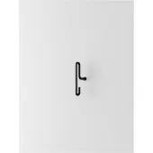 MOEBE - Wall Hook, schwarz, small