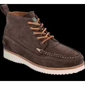 Ralph Lauren Ftw für Herren. 812945353002 Ranger Arbeitsstiefel aus braunem Wildleder (45), Wohnung, Schnürsenkel, Lässig