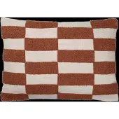 Broste Copenhagen - Jane Kissenbezug, 40 x 60 cm, mocha bisque / oatmeal