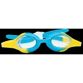 Arena Schwimmbrillen - Spider Kids - Clear Yellow/Hellblau - - One Size - Schwimmbrillen
