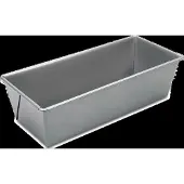 Städter Kastenform 24 x 10 cm / H 7 cm Silber