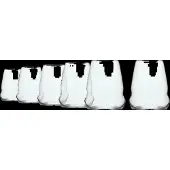 Stölzle Lausitz Wassergläser Cocoon 44,5 cl – Kristallglas – Spülmaschinenfest – 6 Stück