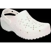 Crocs Clog Unisex Classic Floral Cut Clog Chalk-Schuhgröße 37 - 38