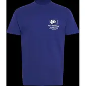 Vans Stacked Hi Ss Tee Blue Größe: L | Basic T-Shirts Outlet | Herren | Blau