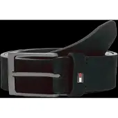 Tommy Hilfiger Layton 3.5 Nubuck Belt Black Größe: 90 | Gürtel Outlet | Herren | Schwarz