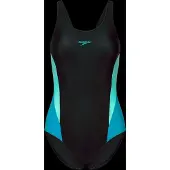Speedo Badeanzug mit Formbeständigkeit, chlorbeständig, pillingbeständige Oberfläche