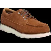 Timberland Schnürschuh "BRITTON MILLS - LACE UP SHOE", Herren, Gr. 46, Synthetik, braun (rust suede), Leder, Schuhe Schnürschuh