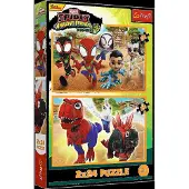 Trefl Spidey & Dinosaurs Puzzles 2x24 Teile