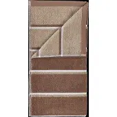 Zone Denmark Handtuch Sauna Terracotta / Camel / Lupine (50 x 100 cm)