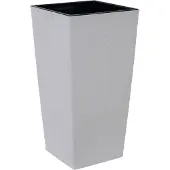 Siena Garden NIZZA GROOVE LA834-05 Pflanzgefäss Polypropylen Creme