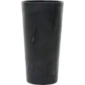 Garden Pflanzgefässe LOCON STONE schwarz Betonoptik, 25 x 46,5 cm Kunststoffgefäss mit Einsatz