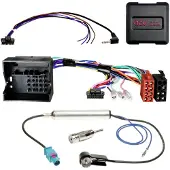 ACV 42xvw002-1 | Lenkradinterface Seat / Skoda / VW mit Antennenadapter (Quadlock)