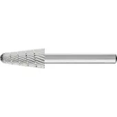 PFERD Frässtift KEL Ø 12 mm Kopflänge 25 mm Schaft-Ø 6 mm HSS Verzahnung 3
