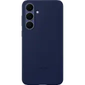 Samsung Galaxy S25 FE Backcover aus Silikon Dunkelblau