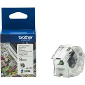 Brother Farb-Etikettenrollen f. VC-500W, selbstklebend, L 5000 mm x B 9 mm