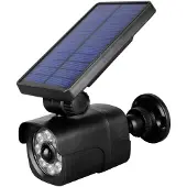 Entac ESLCAM-SMD Solar-Wandstrahler mit Bewegungsmelder 4 W Schwarz