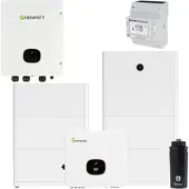 Growatt MOD 4KTL3-XH2 4kW Hybrid Wechselrichter mit 30kWh Solarspeicher-Set und Backup Box