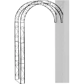 Siena Garden Rosenbogen 'Cambridge', Siena Garden aus Metall, B130 x T35cm x H245cm