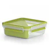 Tefal Opbevaringsbox Tefal MasterSeal TO GO sandwichbox 16.3x16.3x5.8 cm BPA-fri Klar,1 stk