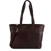 Plevier Catz Laptoptasche - 16" Laptopfach - abnehmbarer Schultergurt - braun