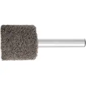 PFERD TOOLS POLINOX verpresster Vlies-Schleifstift Zylinderform PNER Ø 25x35 mm Schaft-Ø 6mm Mittelweich SIC Fein für Finish - 47700272