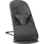 BabyBjörn Balance Soft Babywippe Gewebt/Jersey, Dunkelgrau