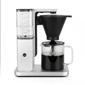 Wilfa CM10ABA-A125, Filterkaffeemaschine, 1,25 l, Gemahlener Kaffee, 1800 W, Schwarz, Transparent, Weiß