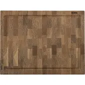 Heirol Cutting board with groove, 40 x 30 x 4 cm, oak