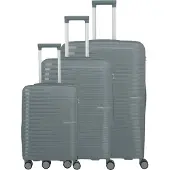 Travelite Pacific - 4-Rollen-Trolley Set 3tlg. (blue)