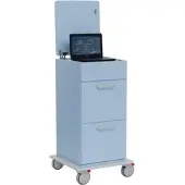 Novocal GmbH Laptopwagen mit absenkbarer Laptop-Ablage | Packung (1 Stück)