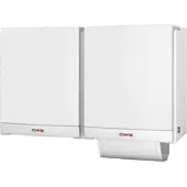Cws Frontpanel für Stoffhandtuchspender DUO Silber
