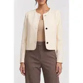 Calvin Klein Lux Crepe Lady Jacket Calico Größe: 8 | Blazer Outlet | Damen