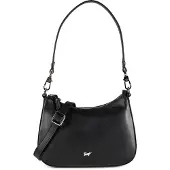 Braun Büffel Umhängetasche HANNA CLASSIC Minibag schwarz Damen - Leder