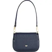 Braun Büffel Umhängetasche HANNA Flap Bag XS blau Damen - Leder