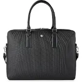 Lacoste Laptoptasche mit Laptopfach Computer Bag Noir schwarz