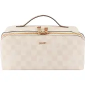 JOOP! JOOP Kulturbeutel "cortina piazza zea washbag shz" Unisex Kosmetiktasche, Reisebeutel mit Schachbrettmuster