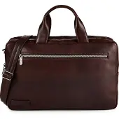 Plevier Power Jimmy Laptop-Umhängetasche - 16" Laptopfach - braun