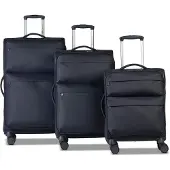 Worldpack Kyoto 4 Rollen Kofferset 3-teilig mit Dehnfalte