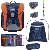 Scout Schulranzen Basic Micro Set 4-teilig Offroad dunkelblau