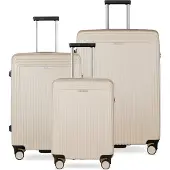 Bugatti Trolley Linea Hard-Top Case S / M / L Beige 56cm