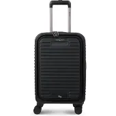 Hedgren Raku Yuno S Handgepäck-Spinner - mit Vordertasche - 40.4 Liter - 55x35x25 cm - schwarz