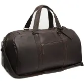 The Chesterfield Brand Leder Reisetasche Rivaro Travelbag Brown dunkelbraun