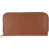 Golden Head Leder Geldbörse Polo RFID Protect RV-Damenbörse 2803 Cognac braun