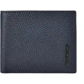 Piquadro Geldbörse Modus Special Men's Wallet Flip Up ID Window Blu